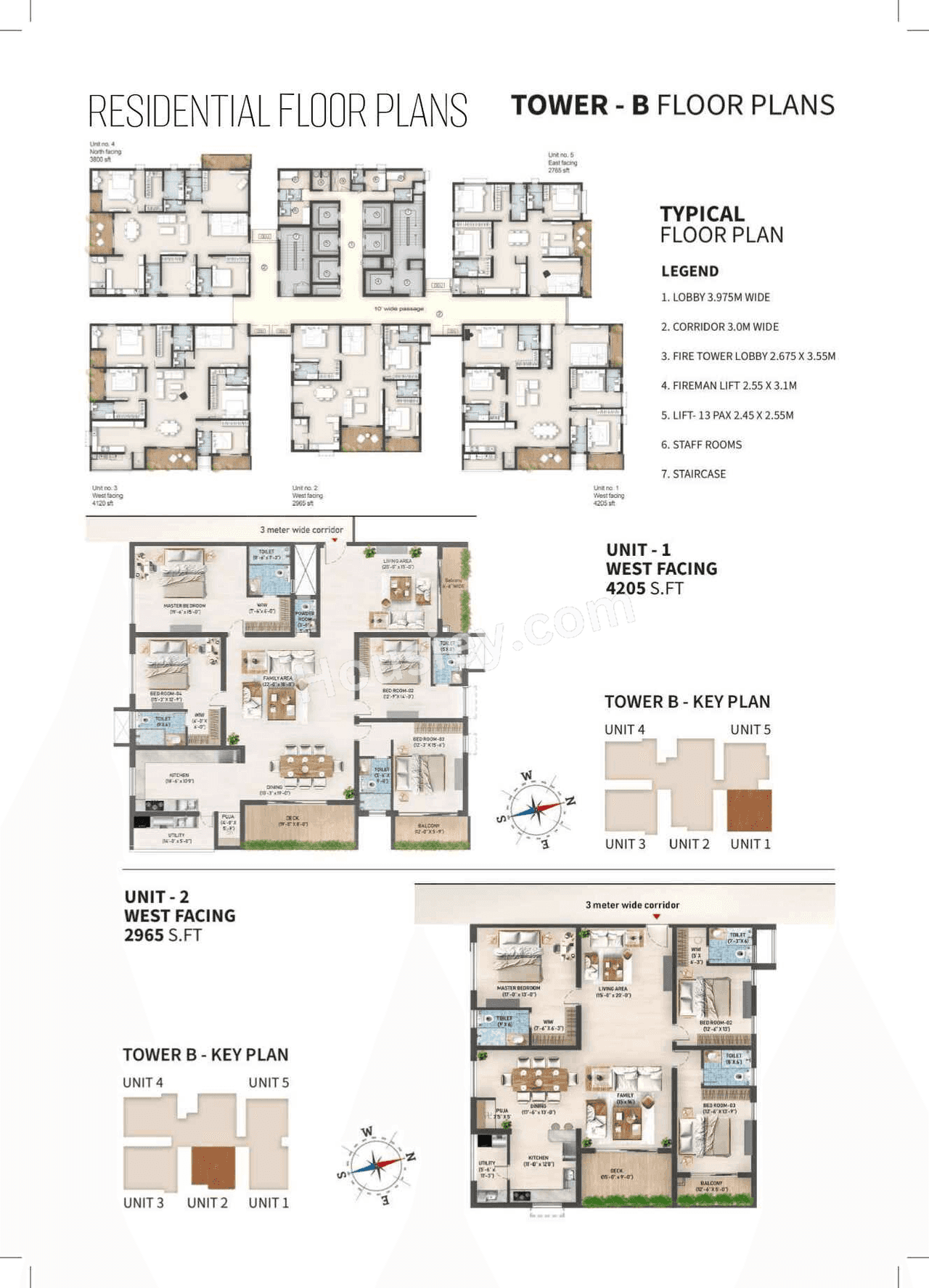 R One Diamond Towers Floor plan 1