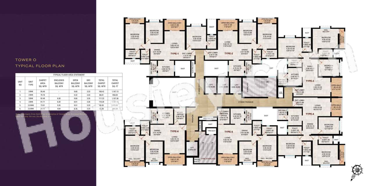 Rachana Bella Casa Royale phase 3 Floor plan 12