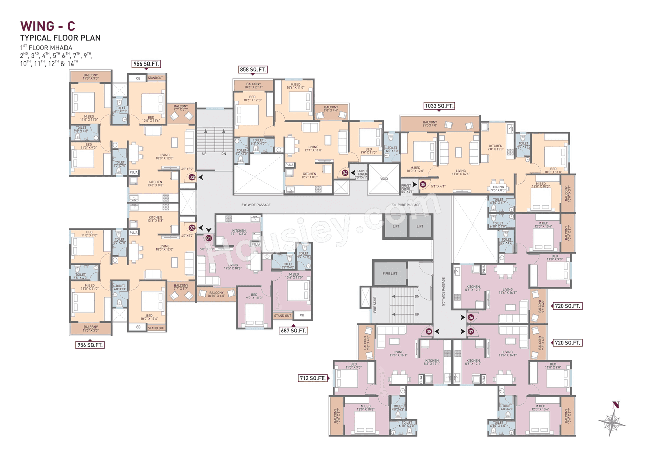 Radhe Anantam Floor plan 6