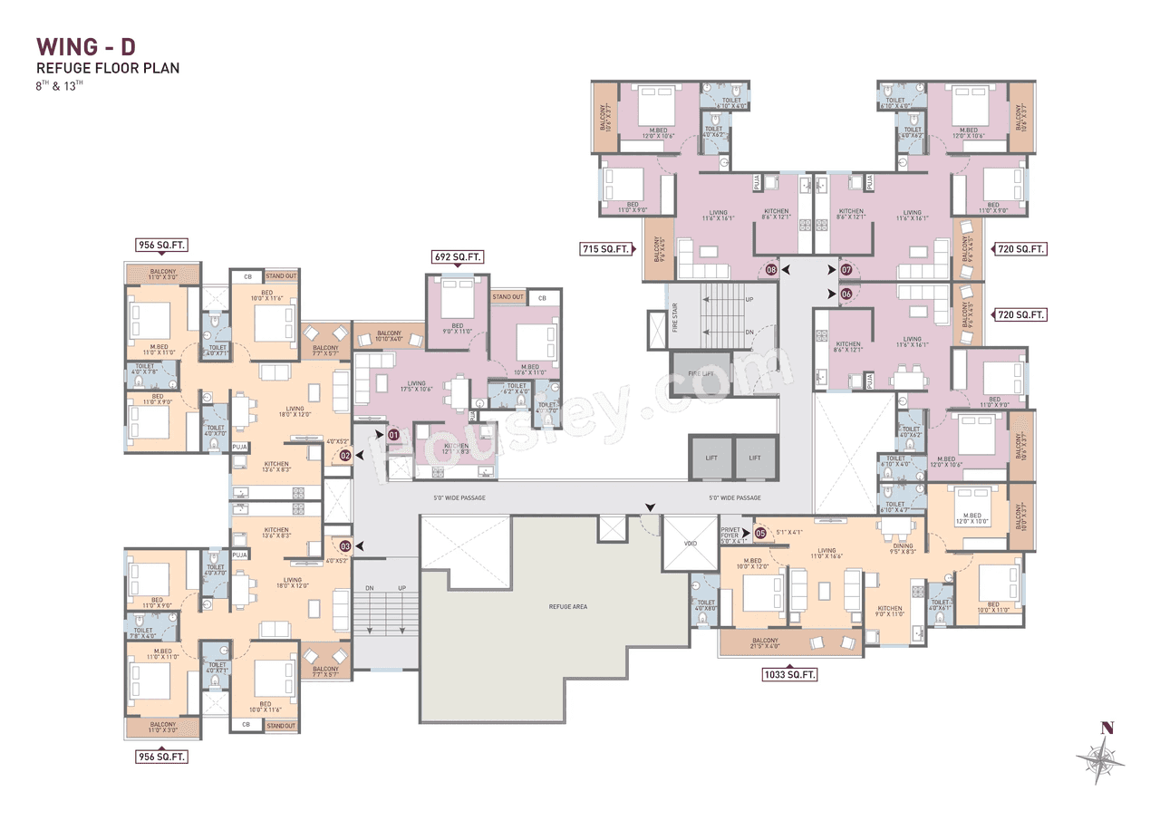 Radhe Anantam Floor plan 7