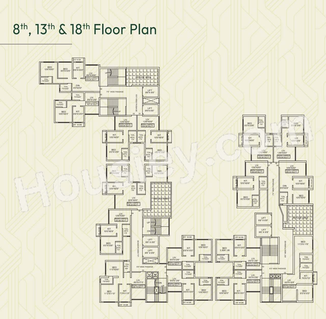 Radheya Sai Enclave Phase 2 Floor plan 2