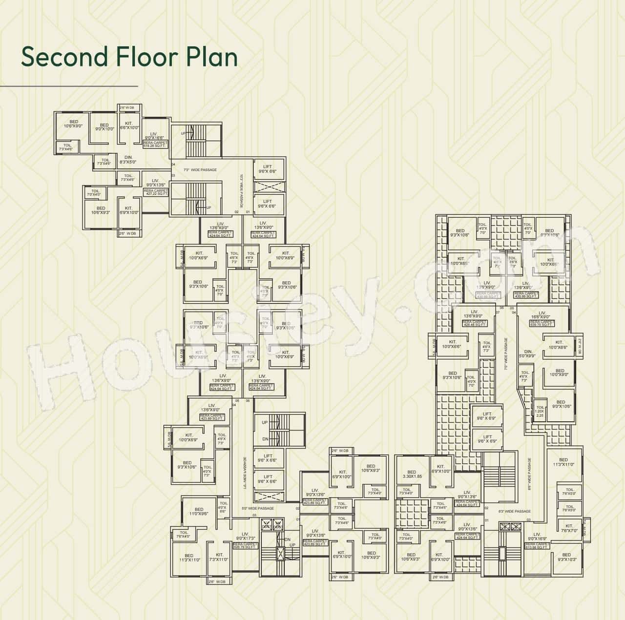 Radheya Sai Enclave Phase 2 Floor plan 4