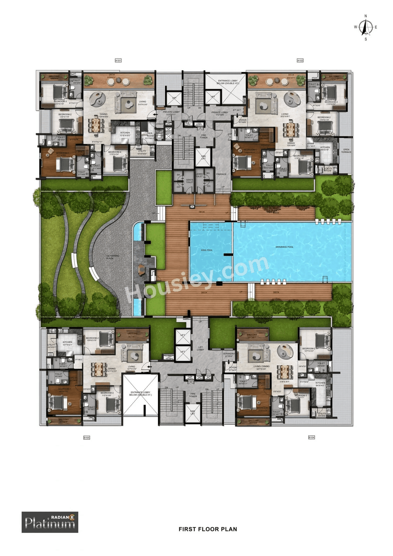Radiance Platinum Floor Plan