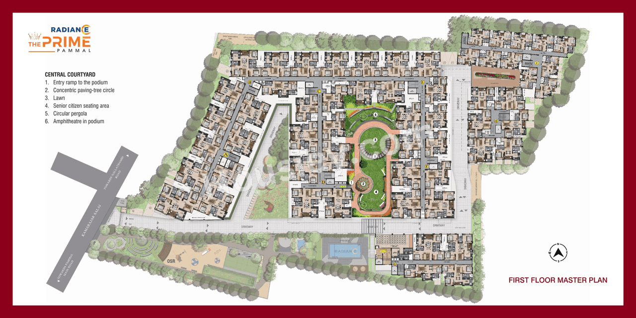 Radiance The Prime Floor plan 1