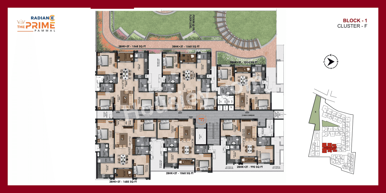 Radiance The Prime Floor plan 7