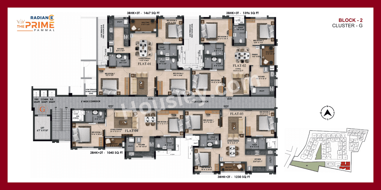 Radiance The Prime Floor plan 8
