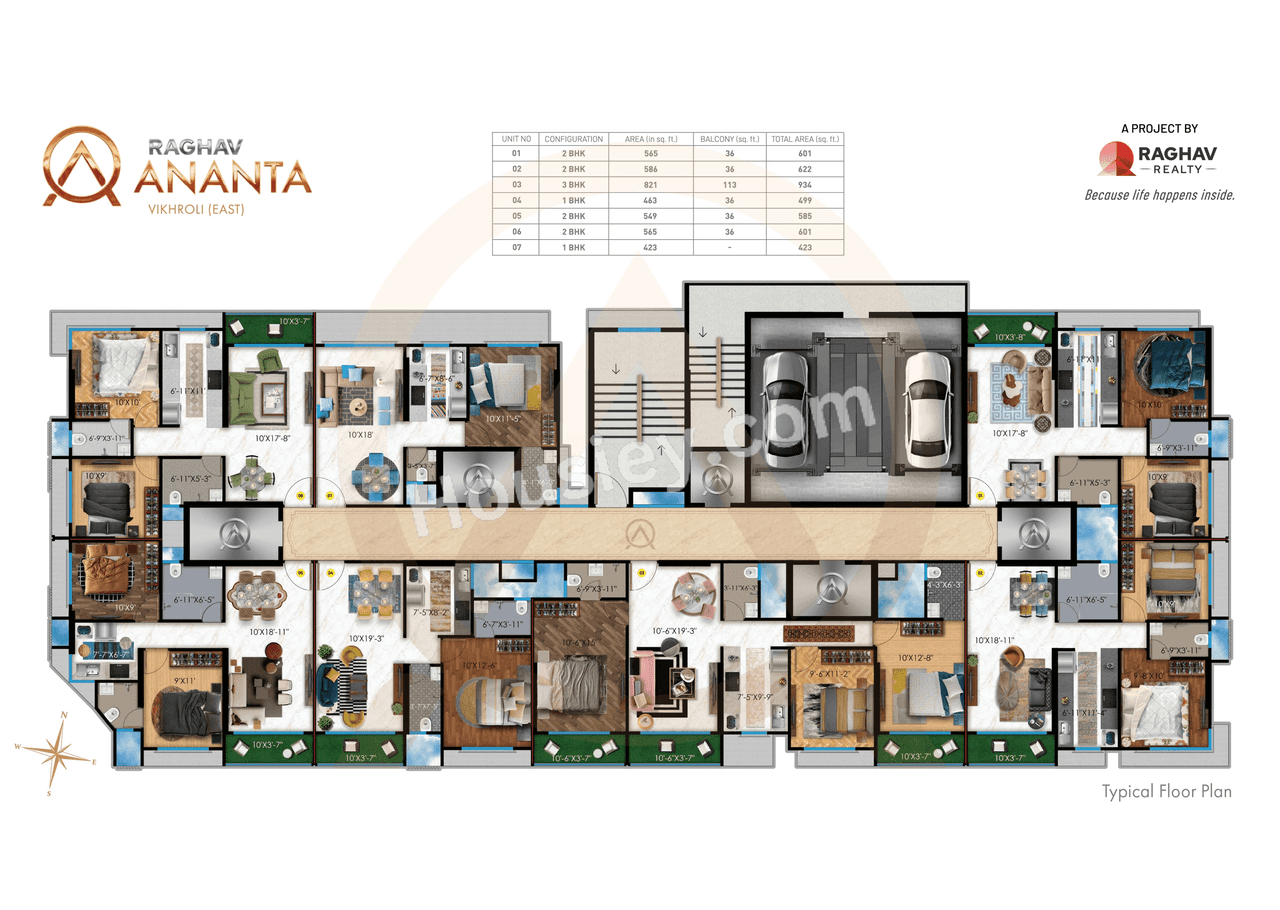 Raghav Ananta Floor Plan