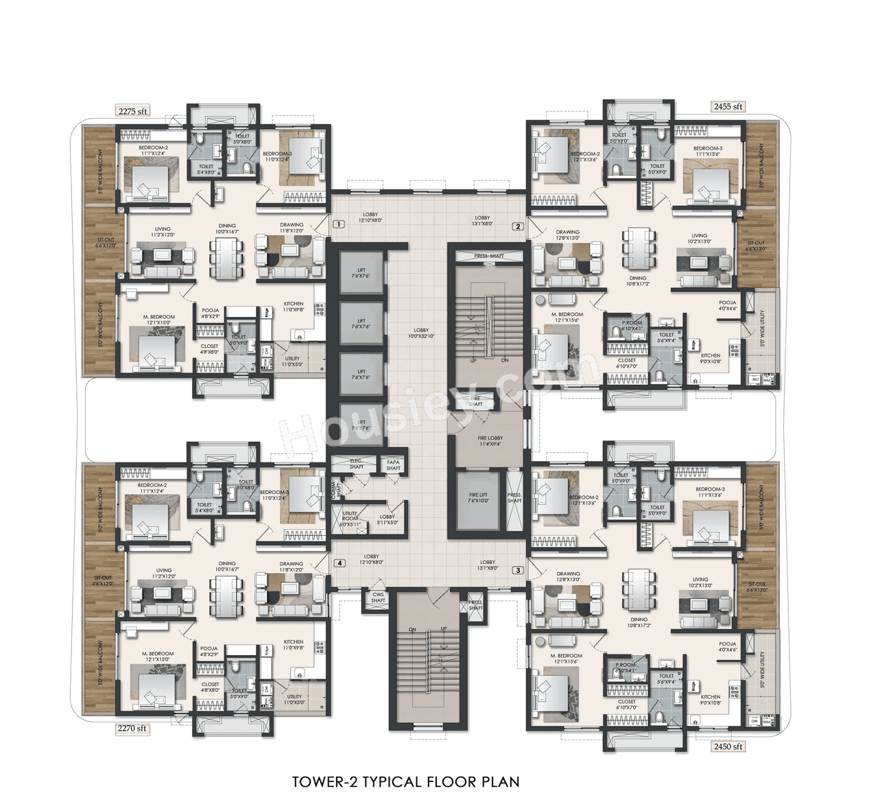 Raghava Halo Floor plan 2
