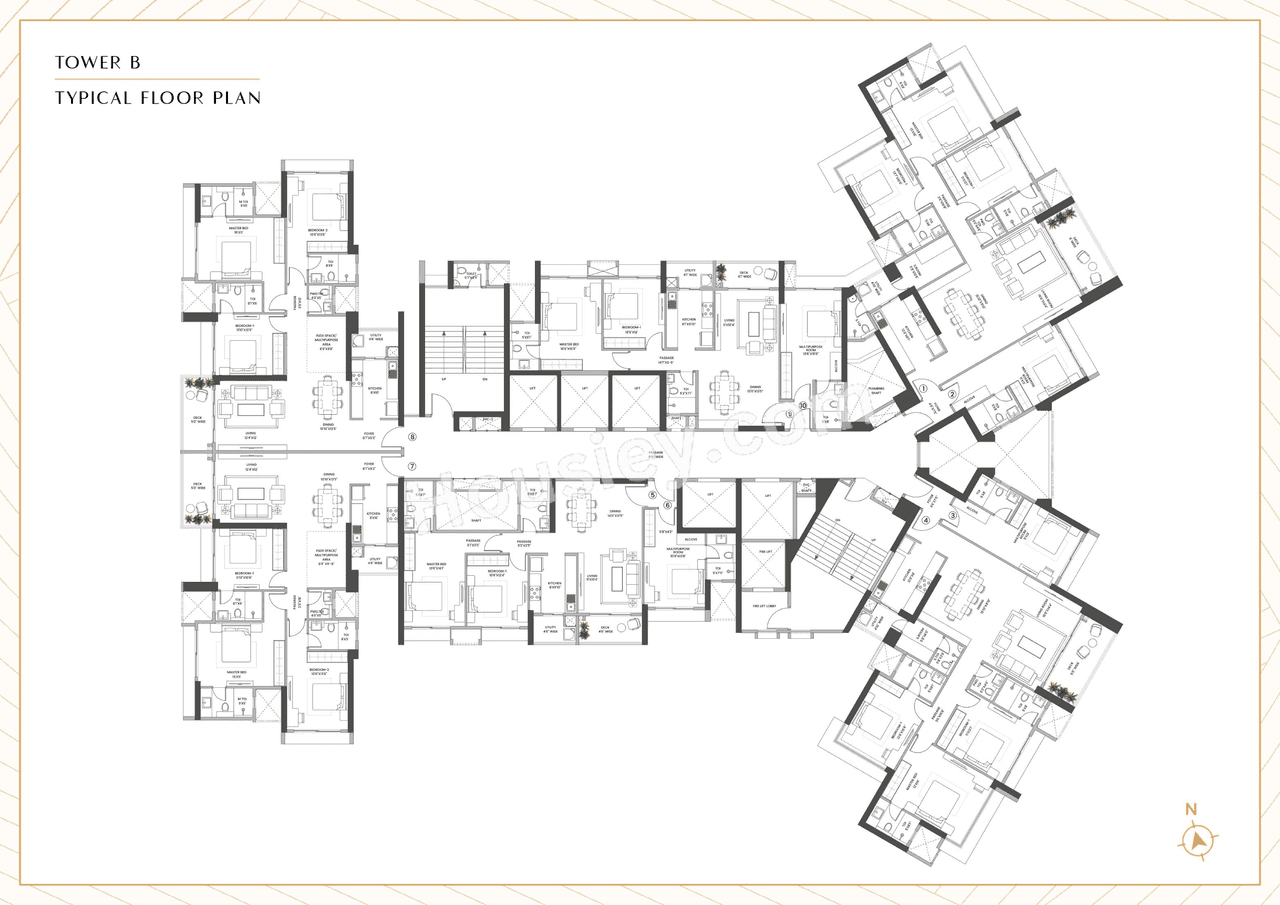 Raheja Antares Master Plan
