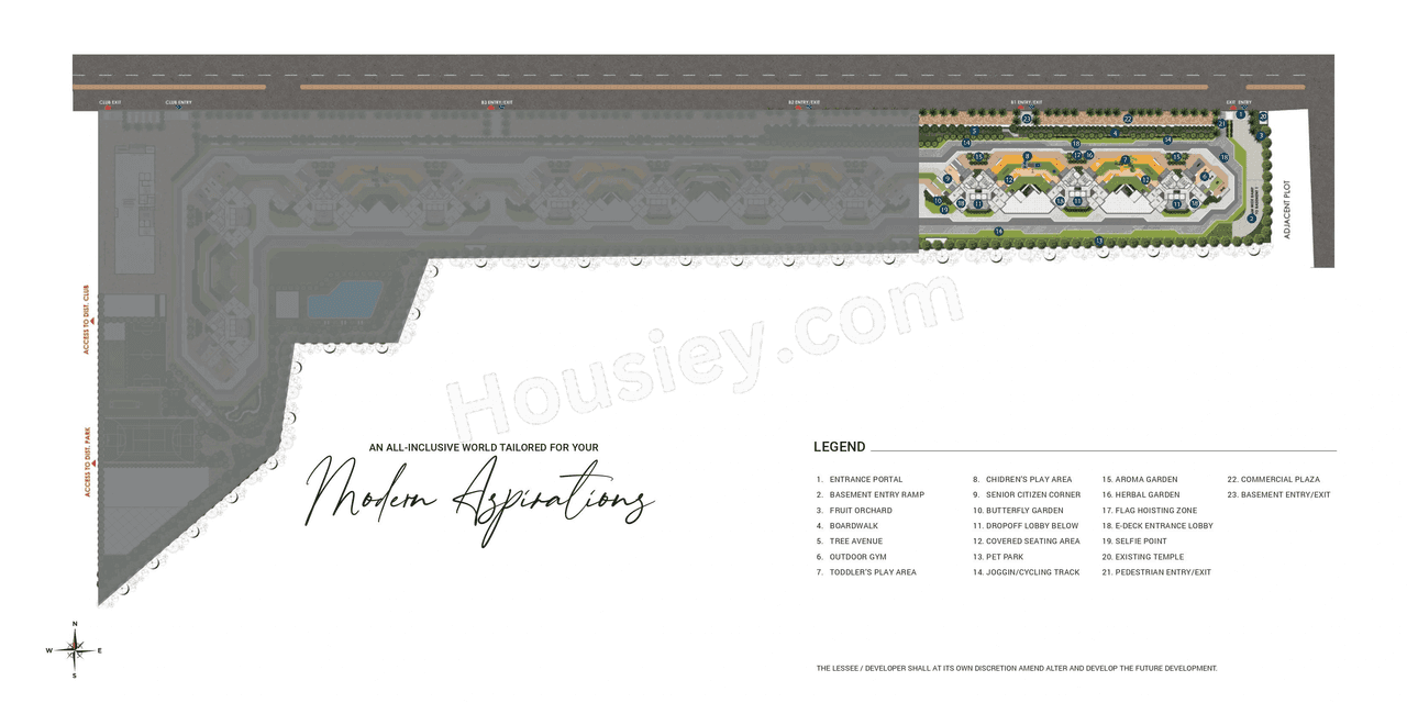 Raheja Lunaris Master Plan