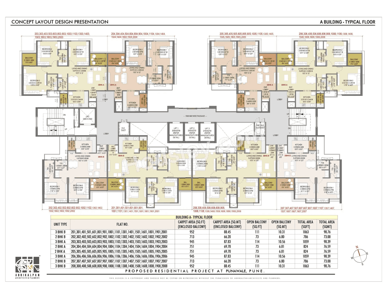Rahul Downtown Floor plan 6