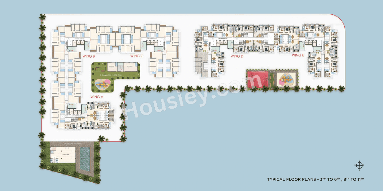 Raj Tulsi Sahyadri Floor plan 2