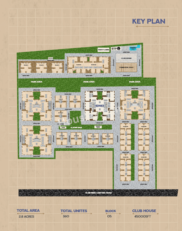 Raja Royal Orchids Master Plan