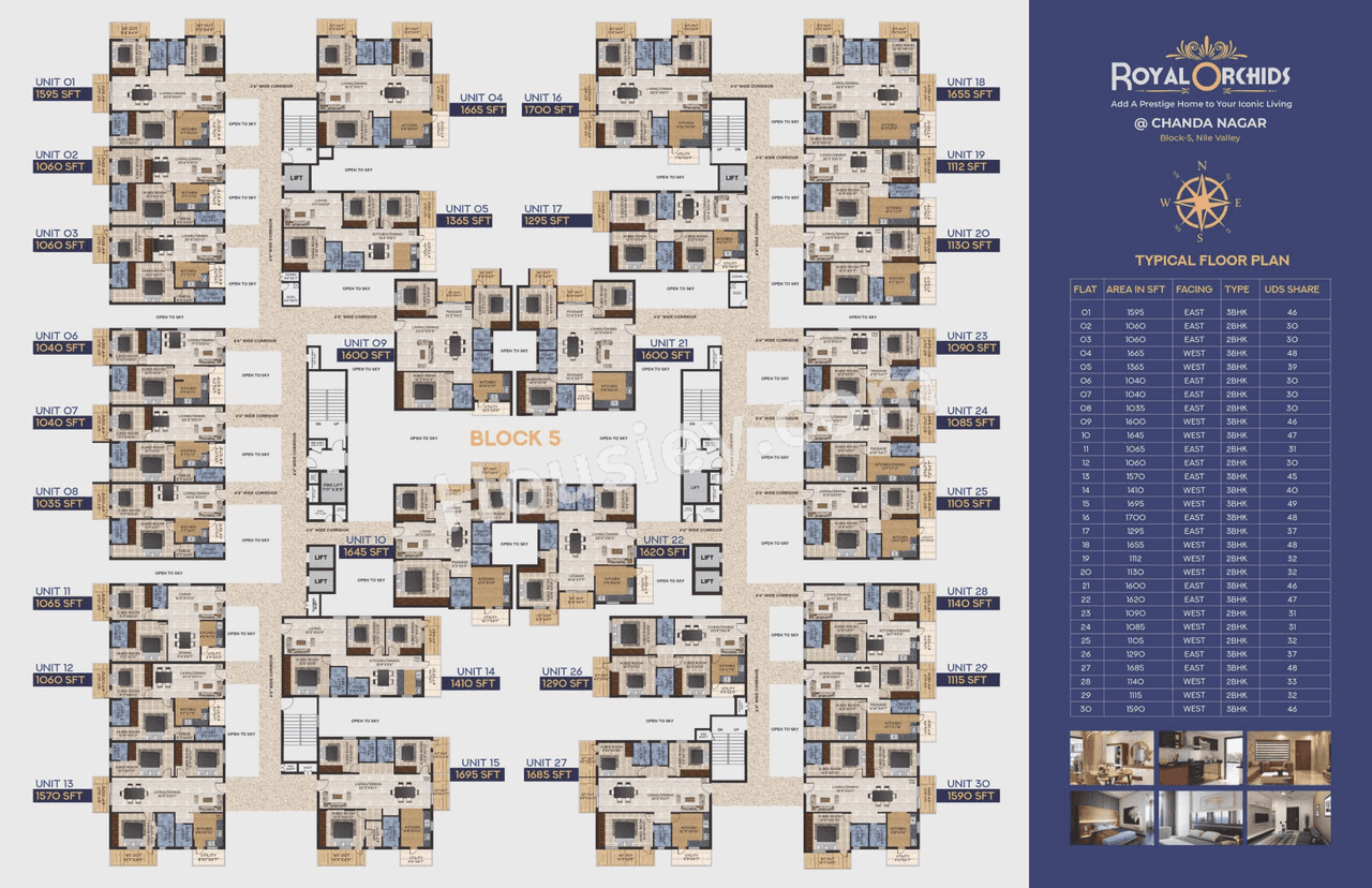 Raja Royal Orchids Floor Plan
