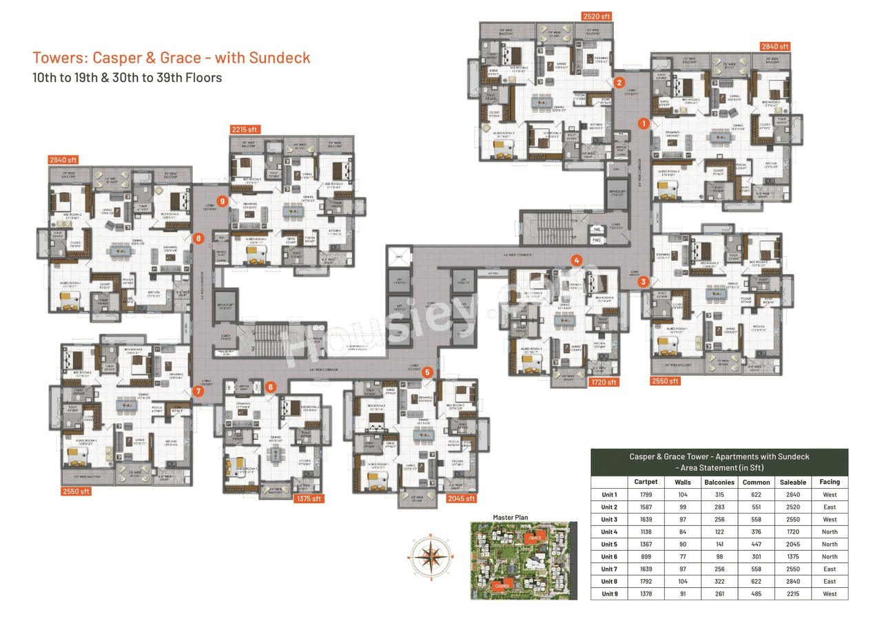 Rajapushpa Imperia Floor plan 3