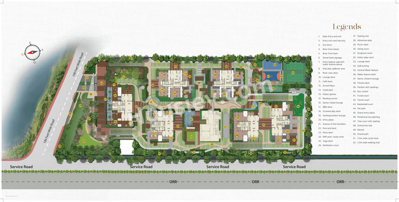 Rajapushpa Infina Floor plan 2