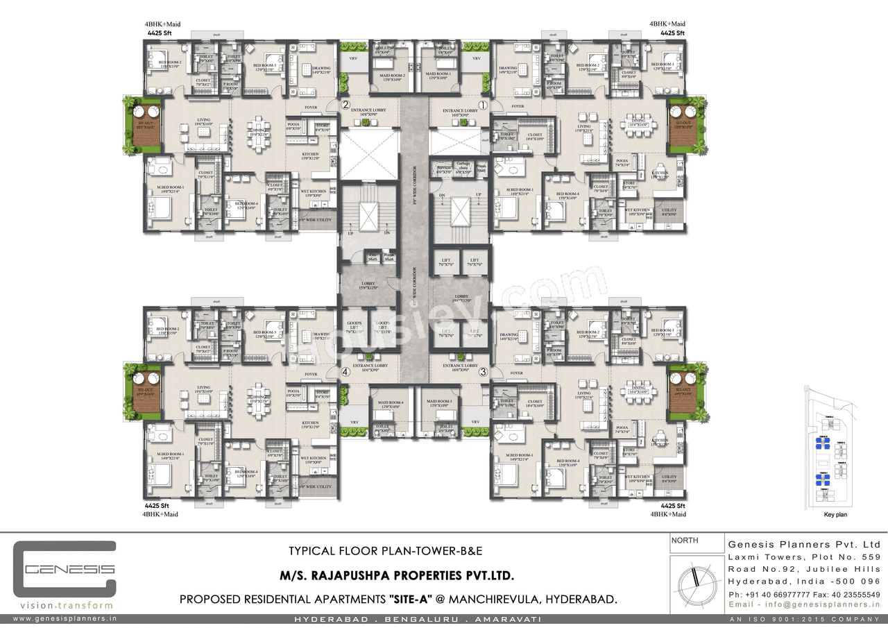 Rajapushpa Infina Floor plan 2