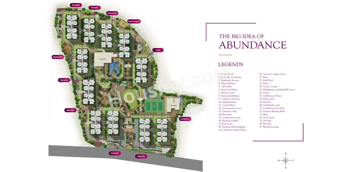 Rajapushpa Provincia Floor plan 2