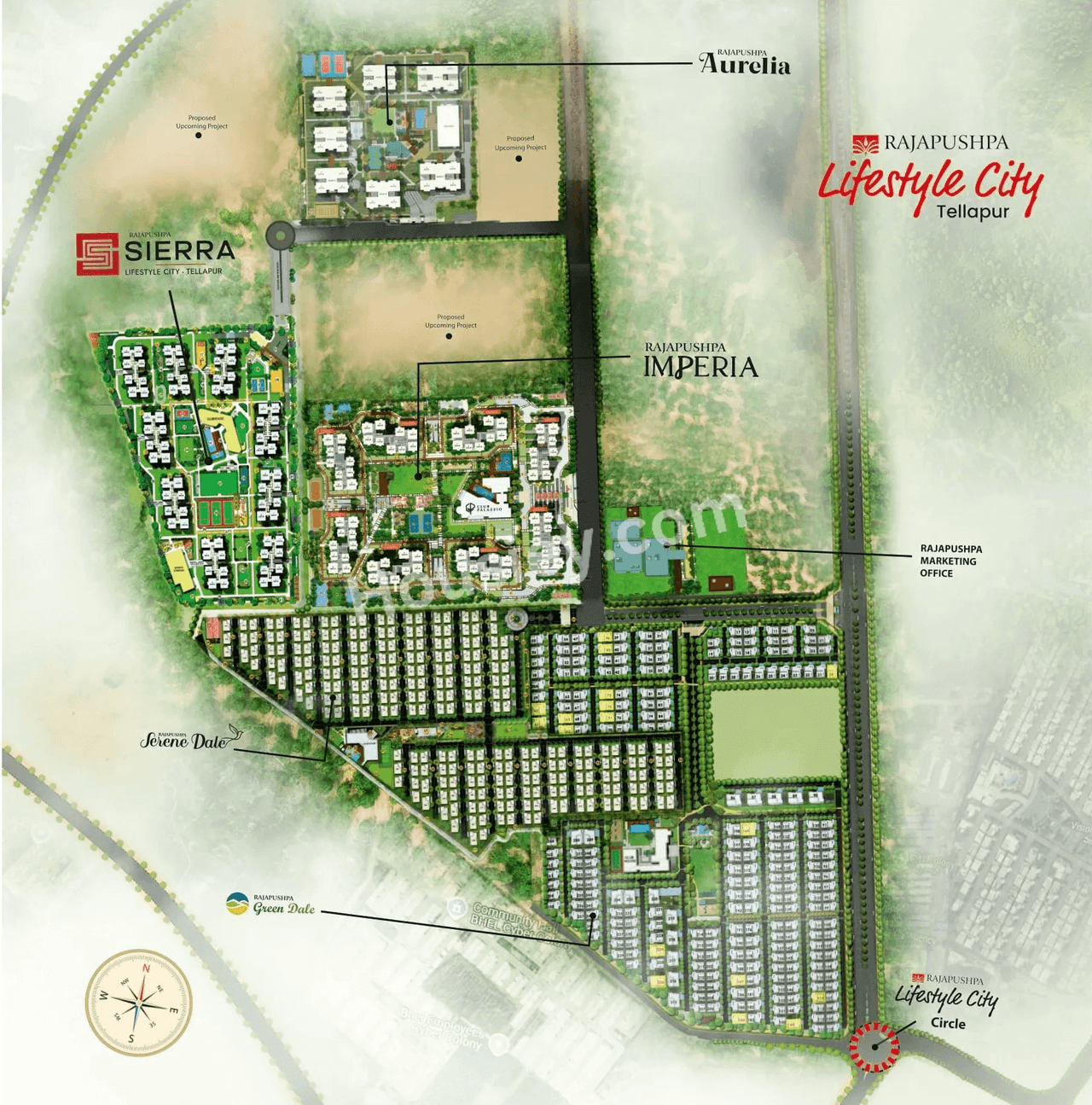 Rajapushpa Sierra Floor plan 2
