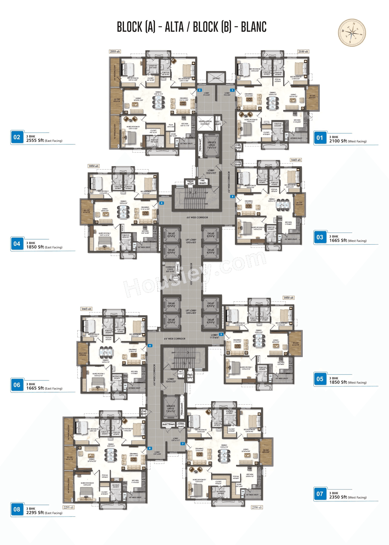 Rajapushpa Sierra Floor plan 1