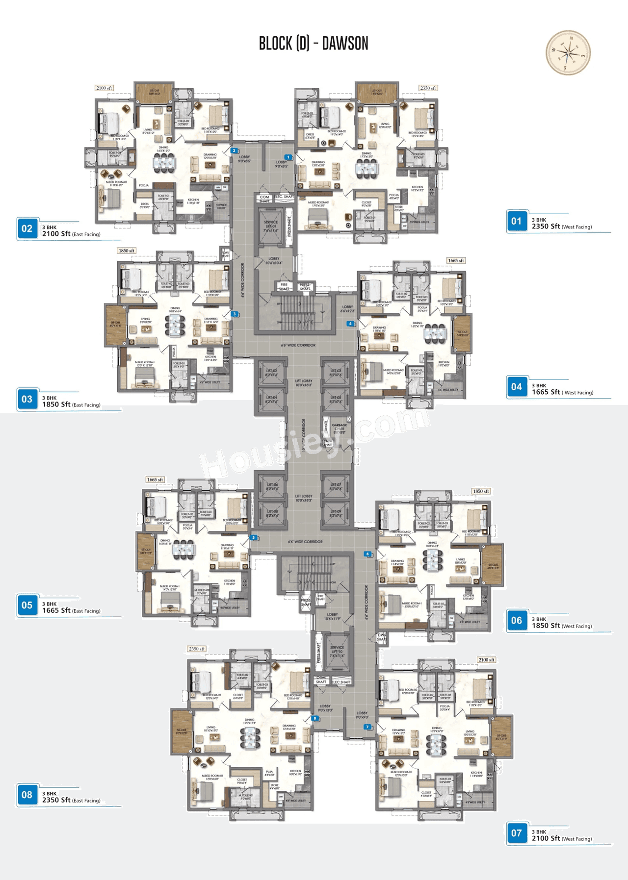Rajapushpa Sierra Floor plan 3
