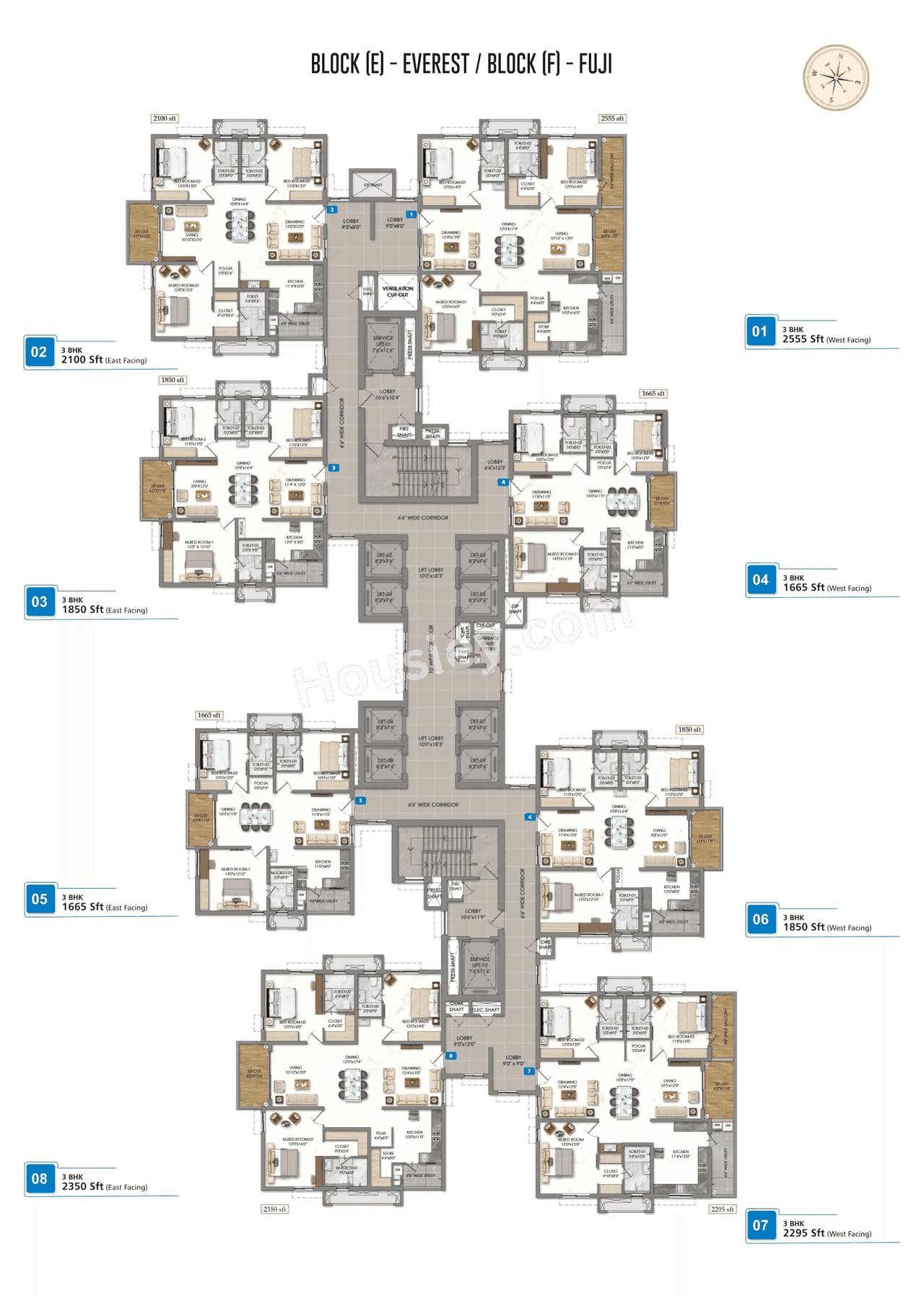 Rajapushpa Sierra Floor plan 4