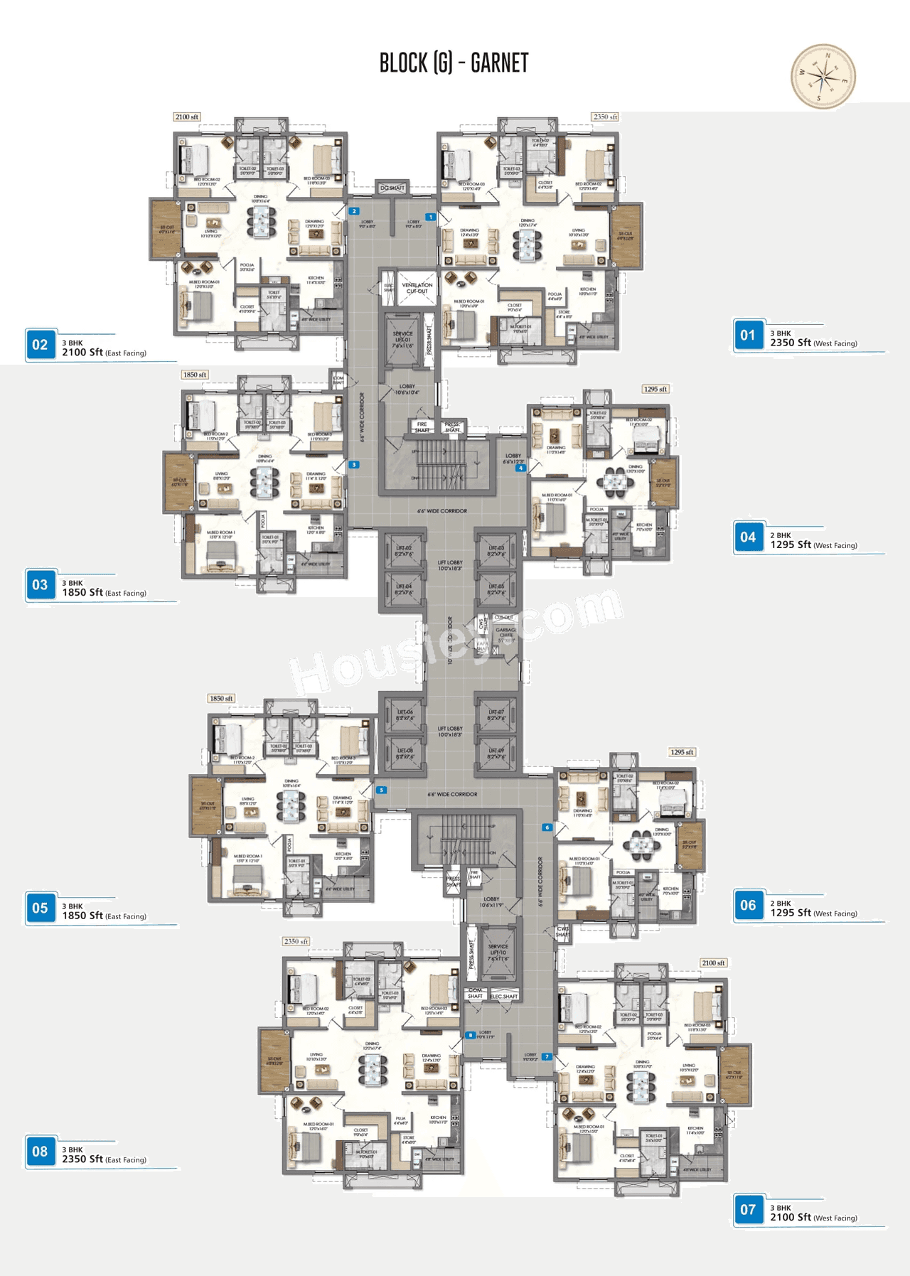 Rajapushpa Sierra Floor plan 5