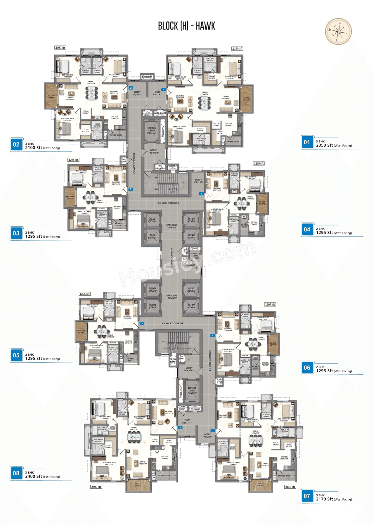 Rajapushpa Sierra Floor plan 6