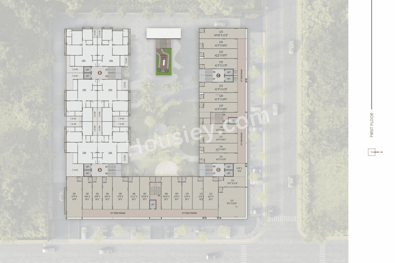 Rajshree Regalia Floor plan 1