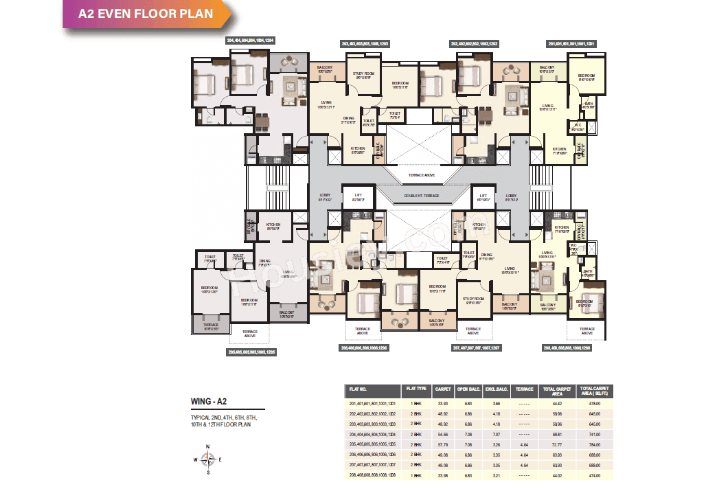 Ram Green Hive Plus Floor plan 1