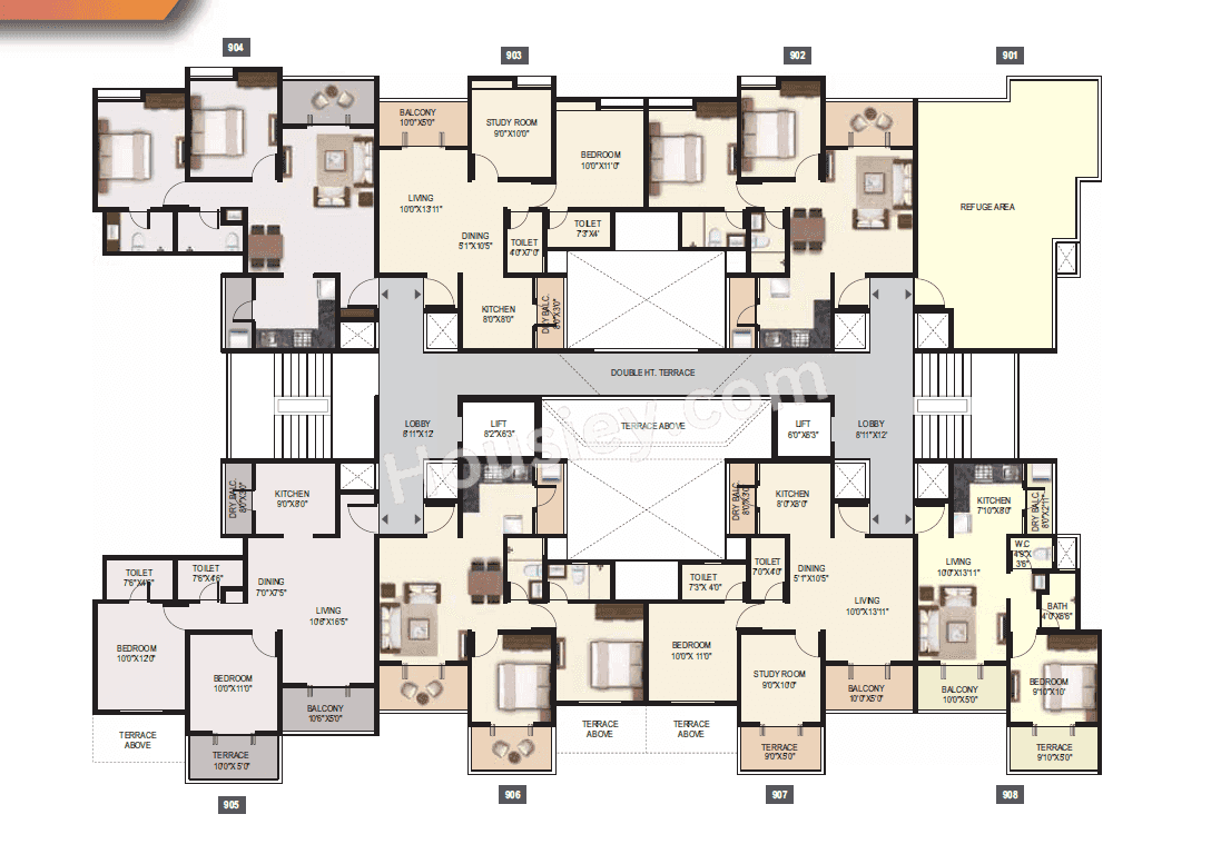 Ram Green Hive Plus Floor plan 2