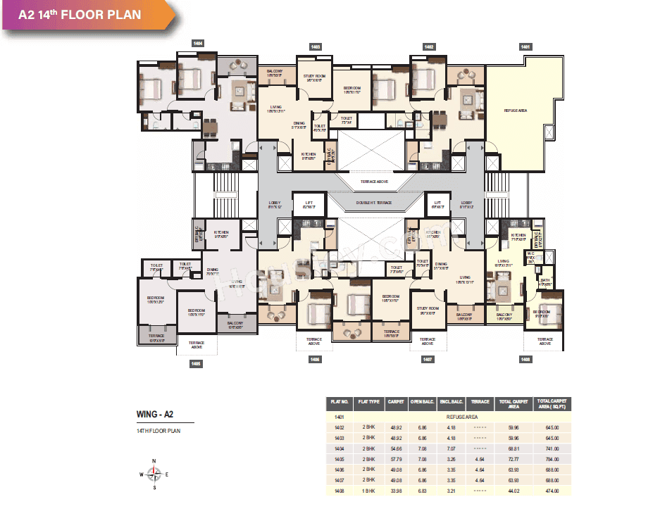 Ram Green Hive Plus Floor plan 4