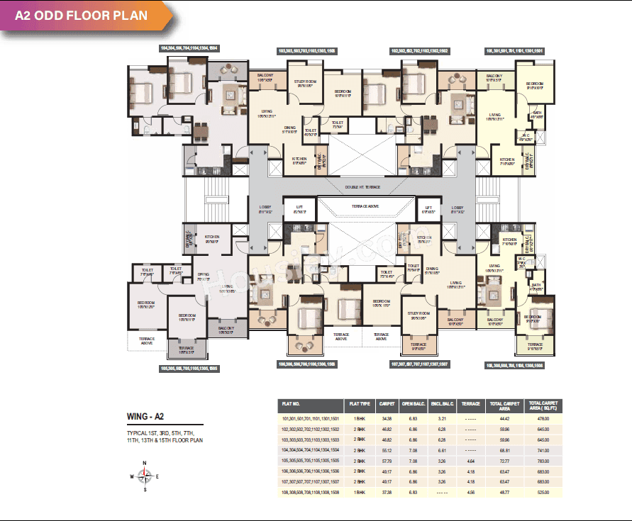 Ram Green Hive Plus Floor plan 5