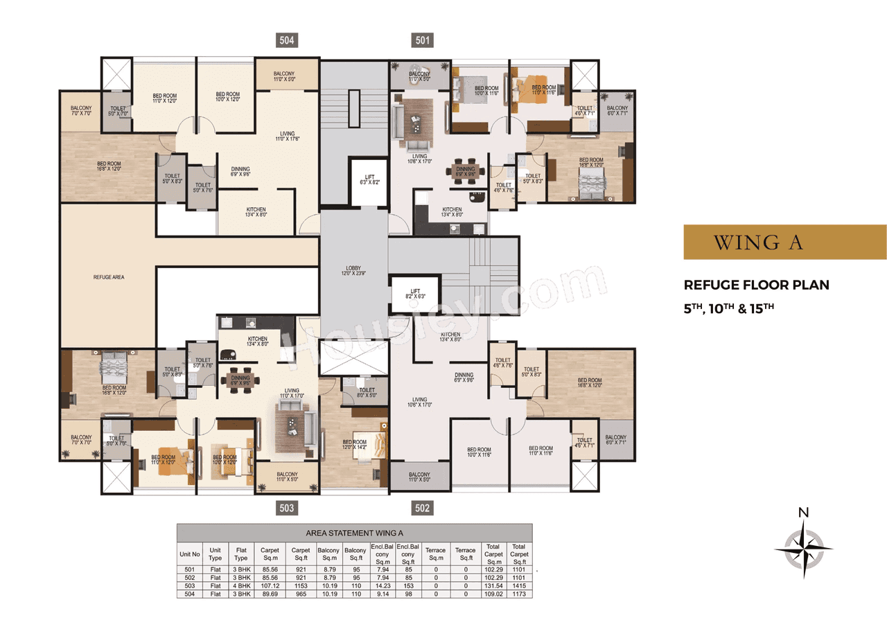 Ram India Address One Floor plan 2