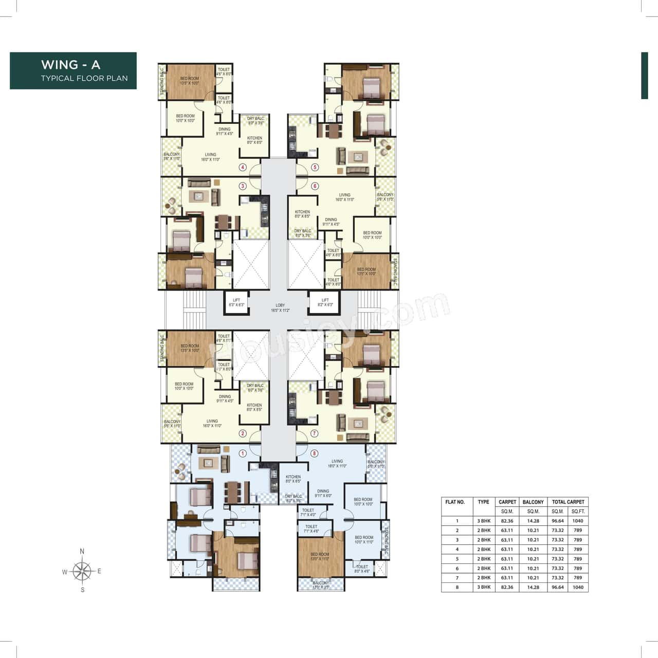 Ram India Palm Drive Floor plan 3