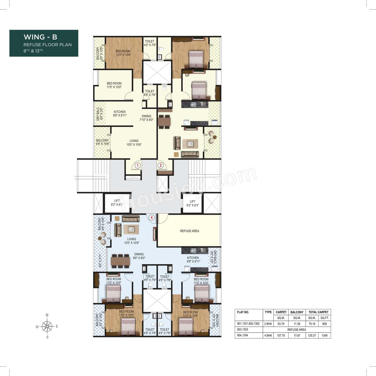 Ram India Palm Drive Floor plan 4