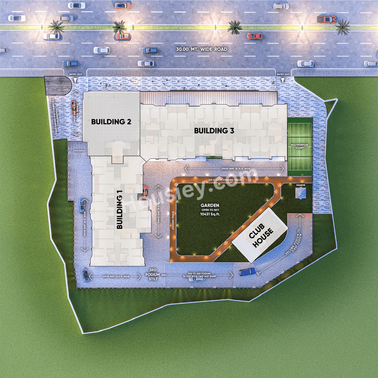 Ramdev Avighna Sky Master Plan