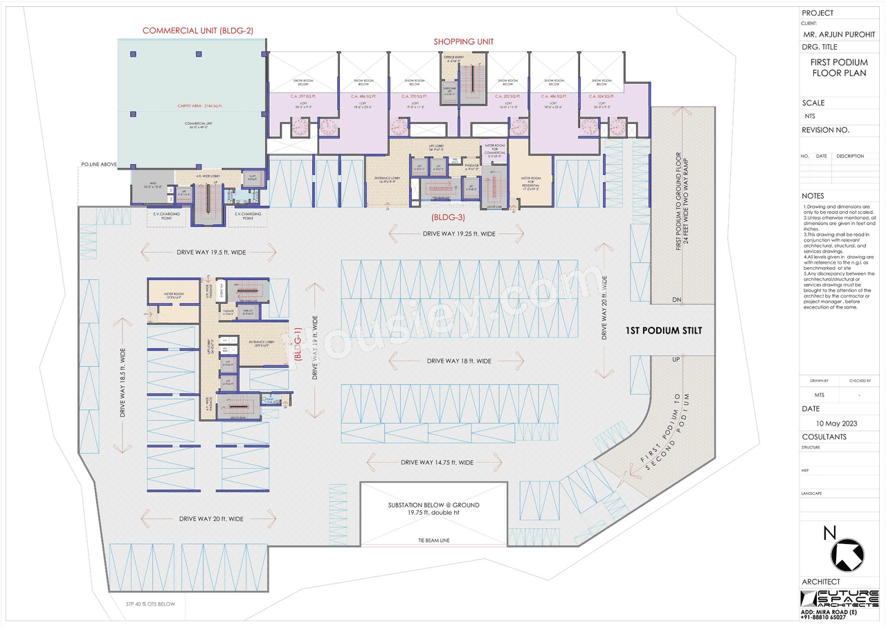 Ramdev Avighna Sky Floor plan 4