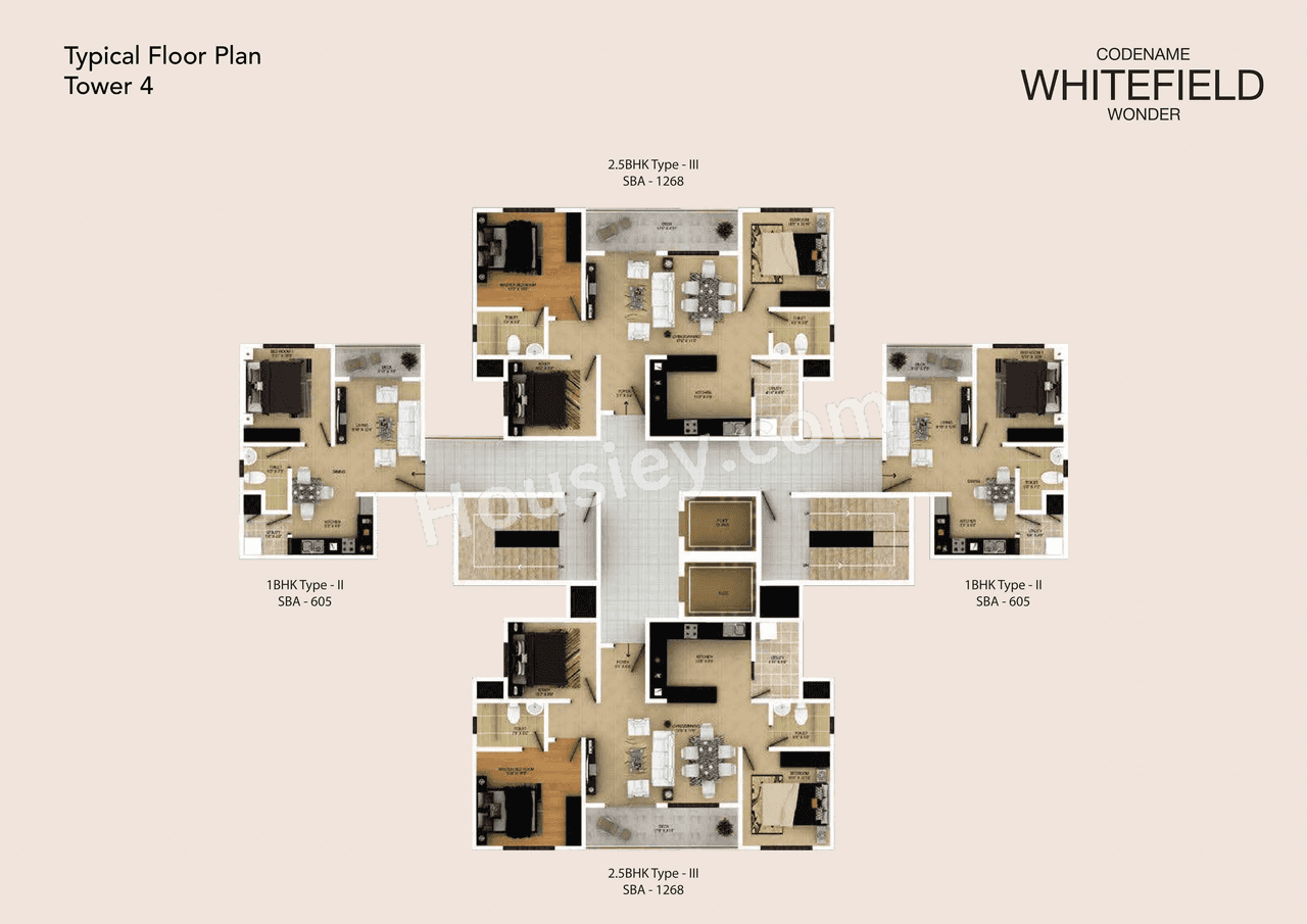 Ramky Fortuna Floor plan 3