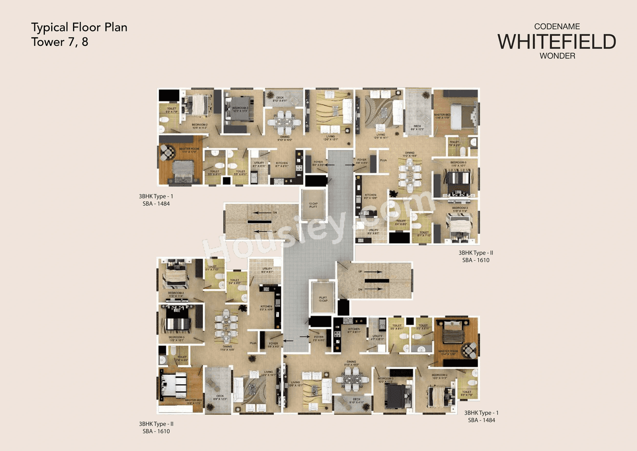 Ramky Fortuna Floor plan 4