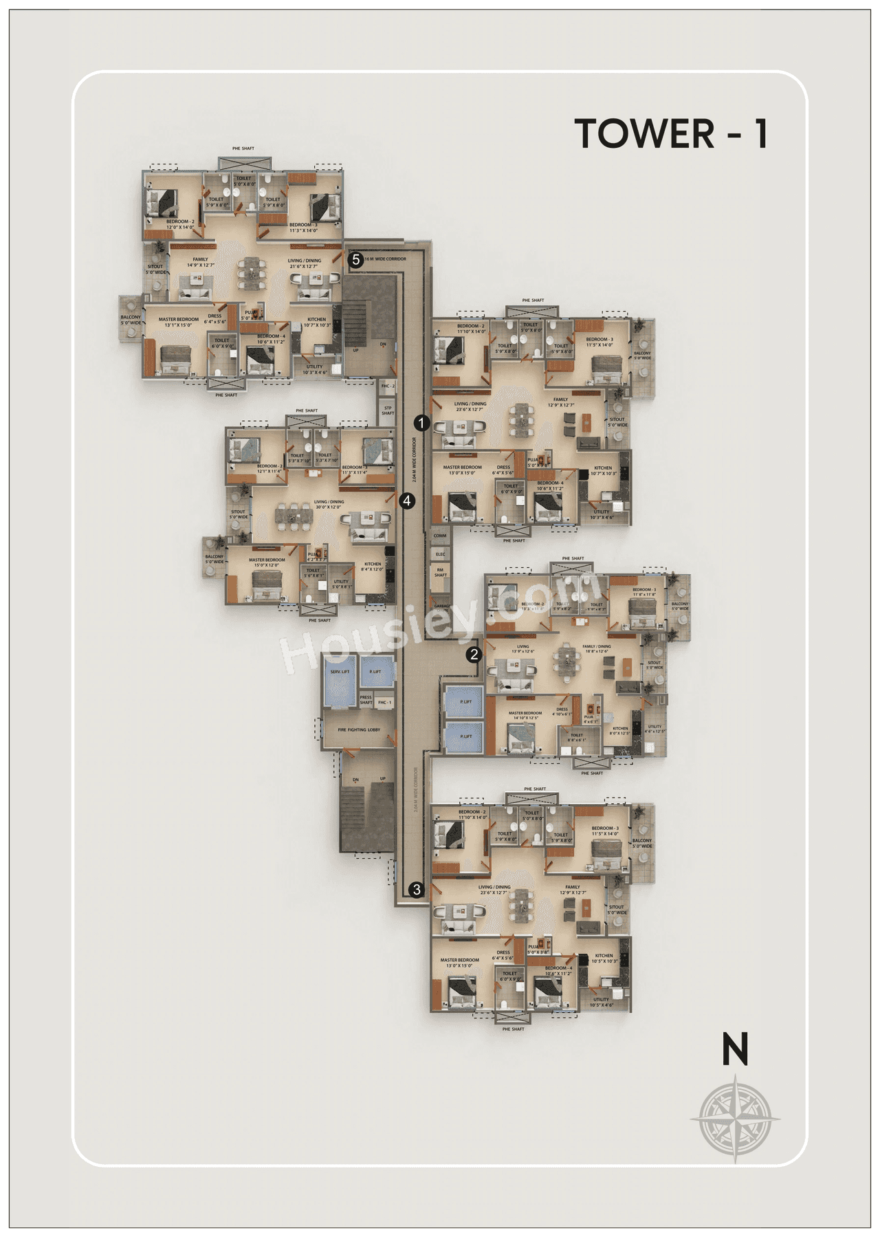 Ramky One Astra Floor plan 1