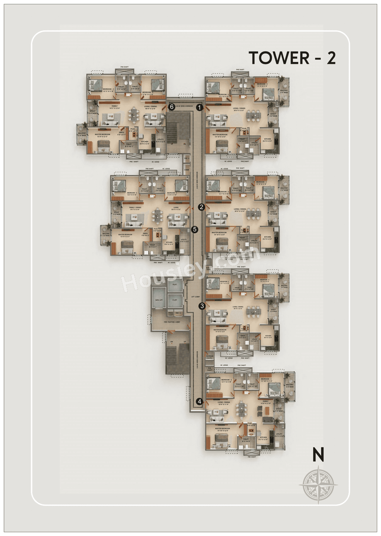 Ramky One Astra Floor plan 3