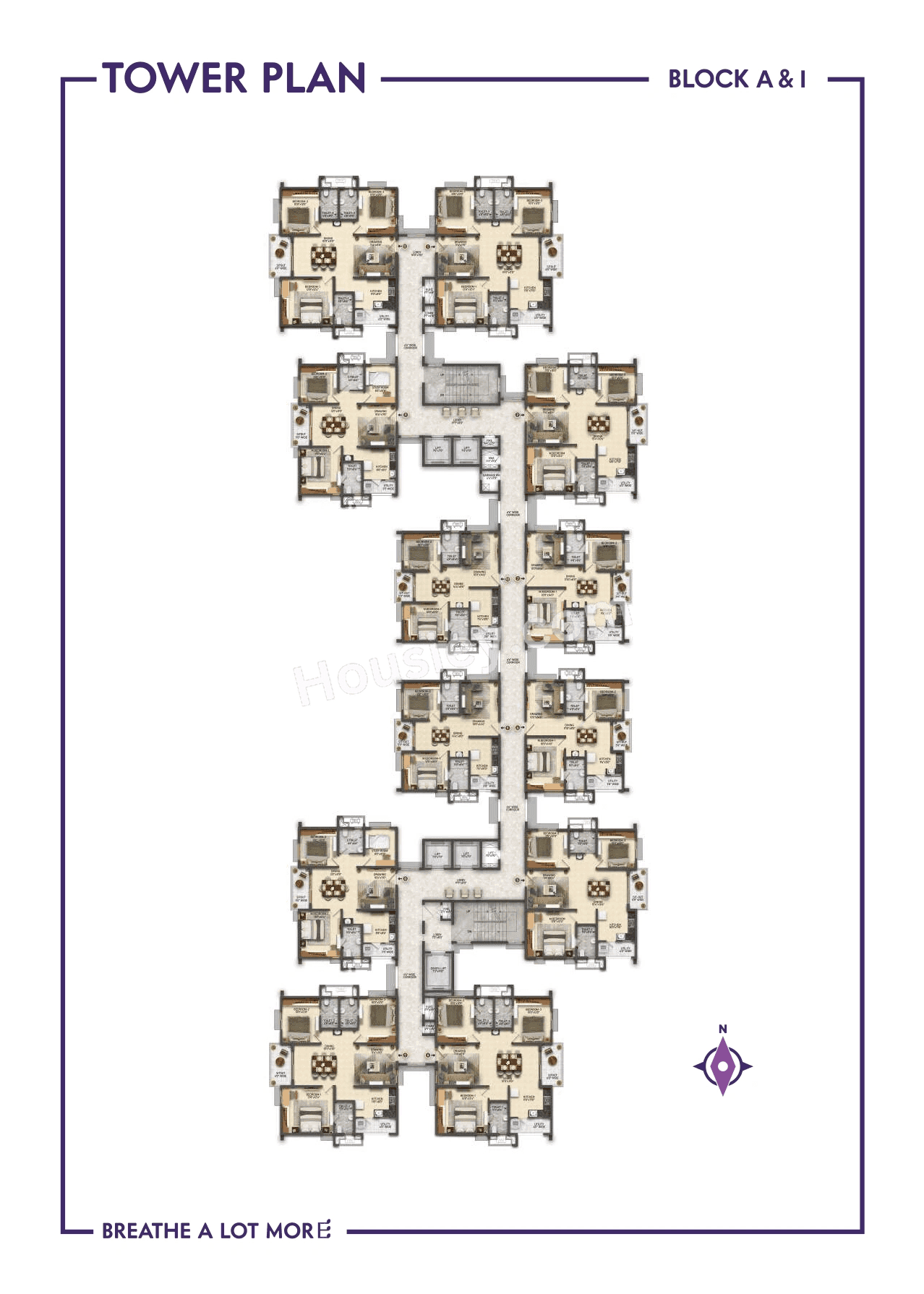 Ramky One Symphony Floor plan 1