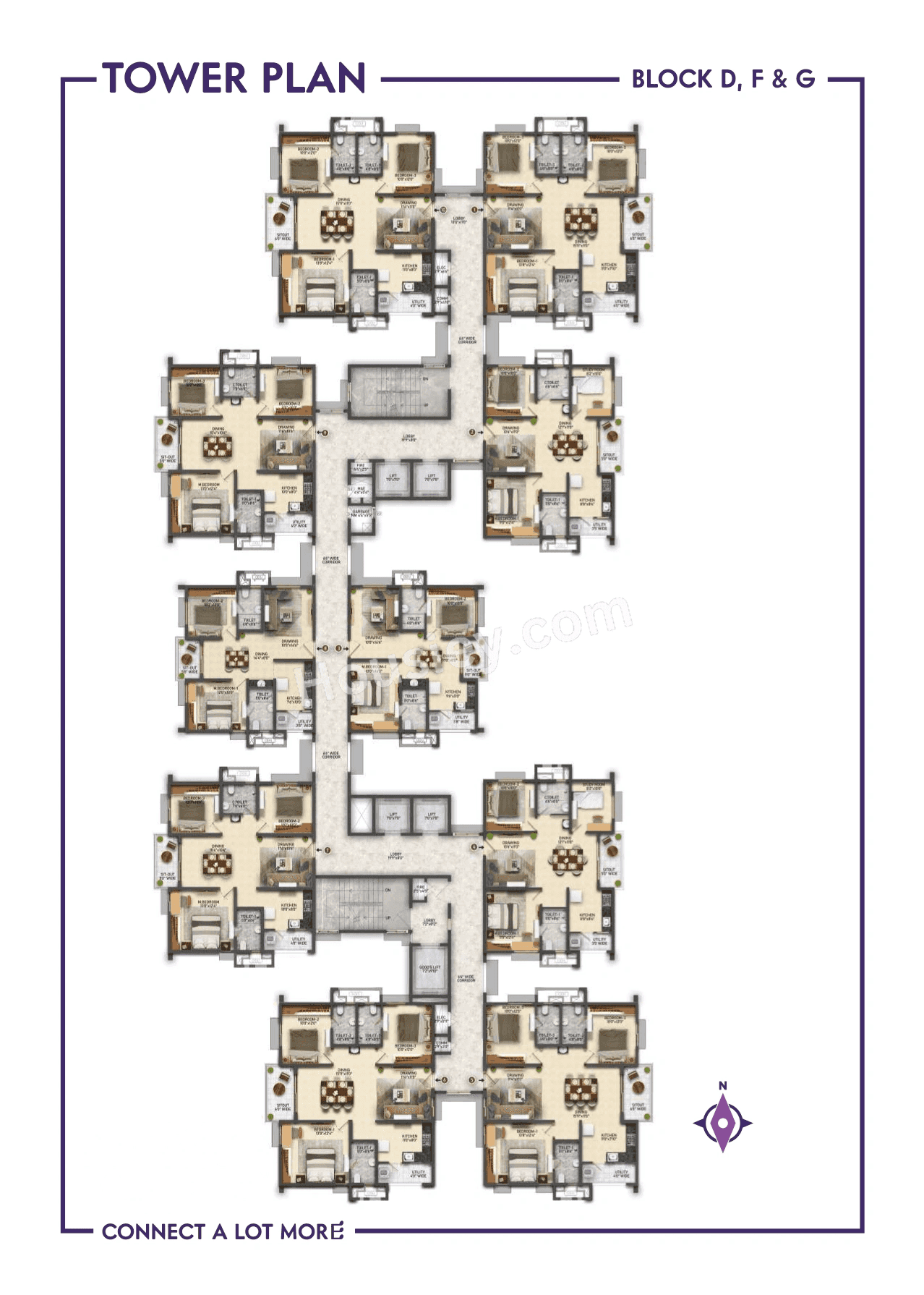 Ramky One Symphony Floor plan 4