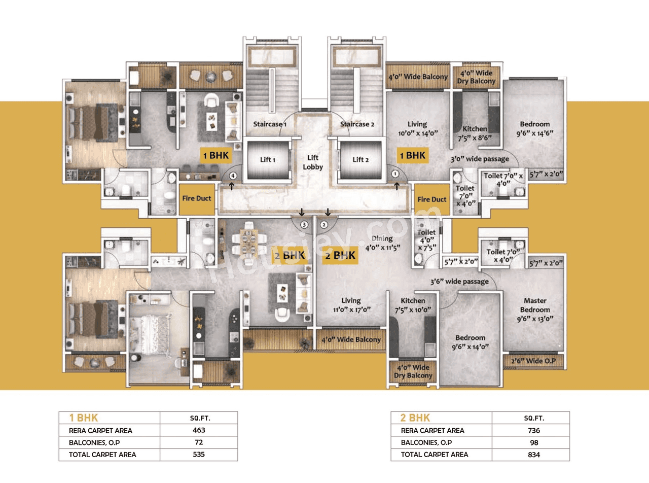 Rassaz Greens Floor plan 1