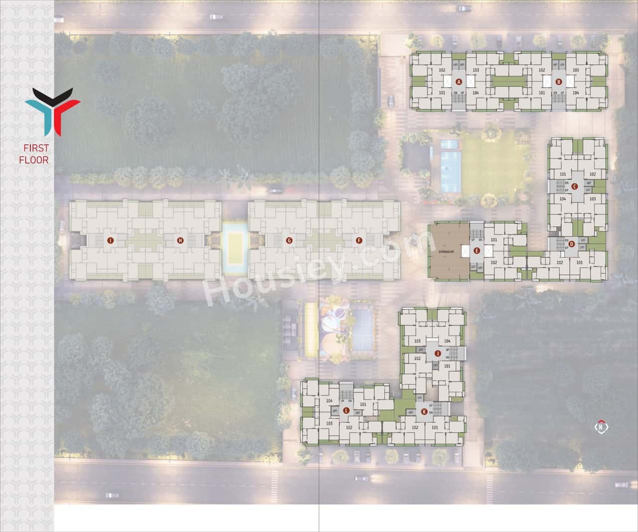 Ratna Trident Experia Floor plan 1