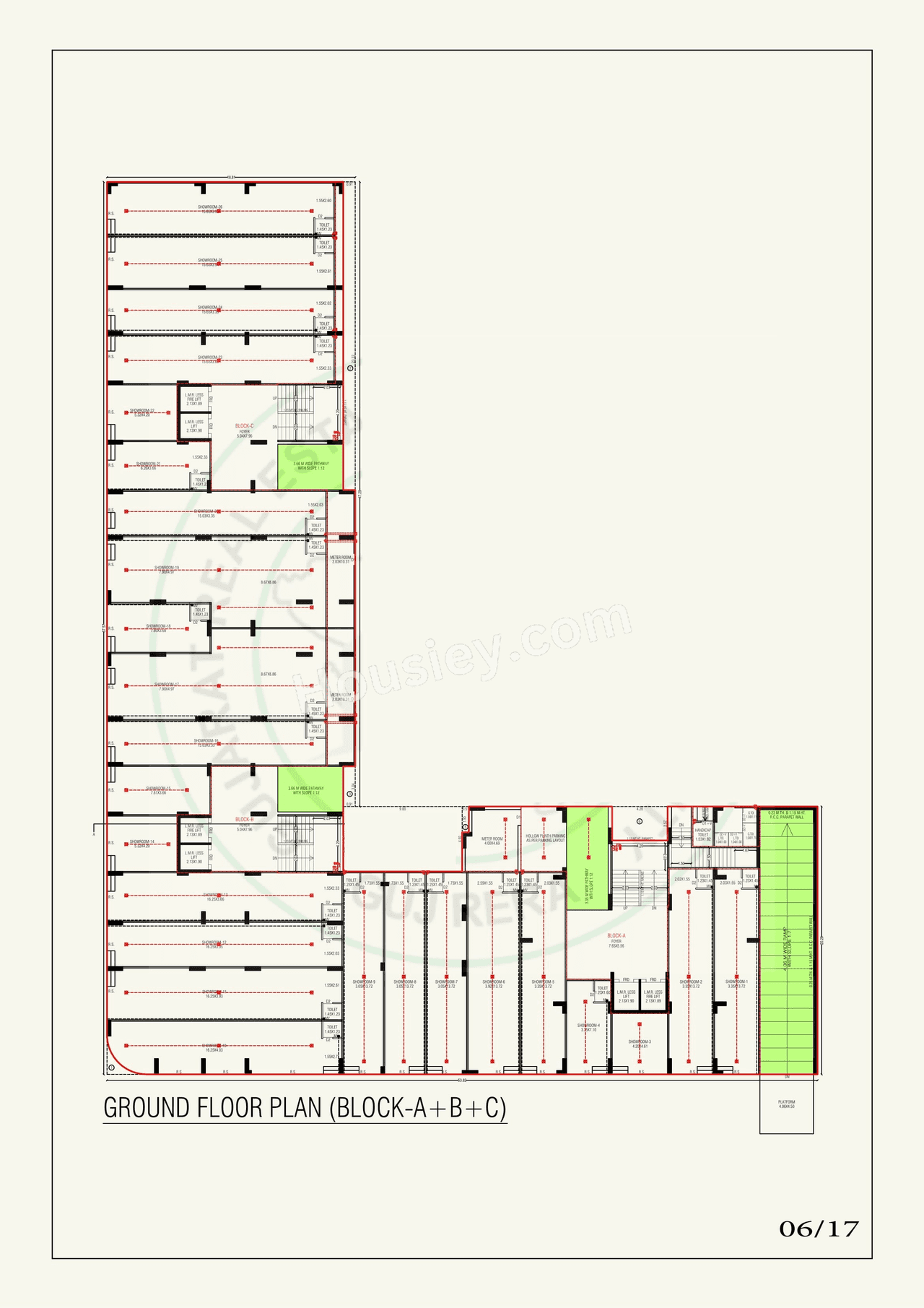 Ratna Turquois Glamouere Floor plan 2