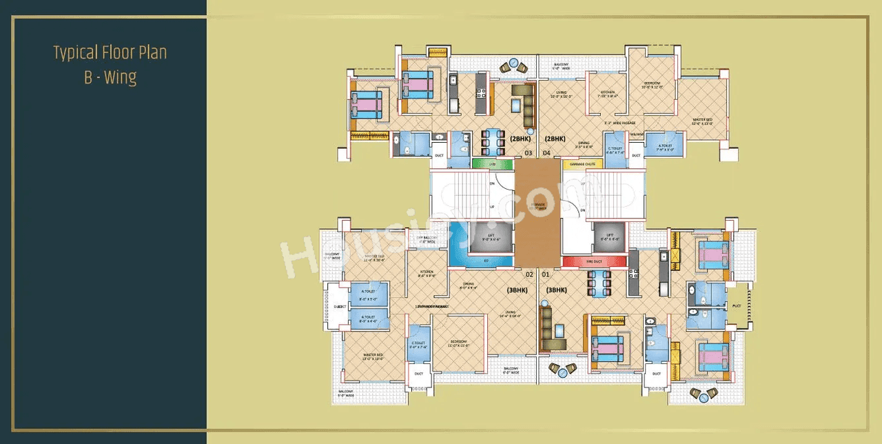 Rattanraj Trinity Moksh Floor plan 4