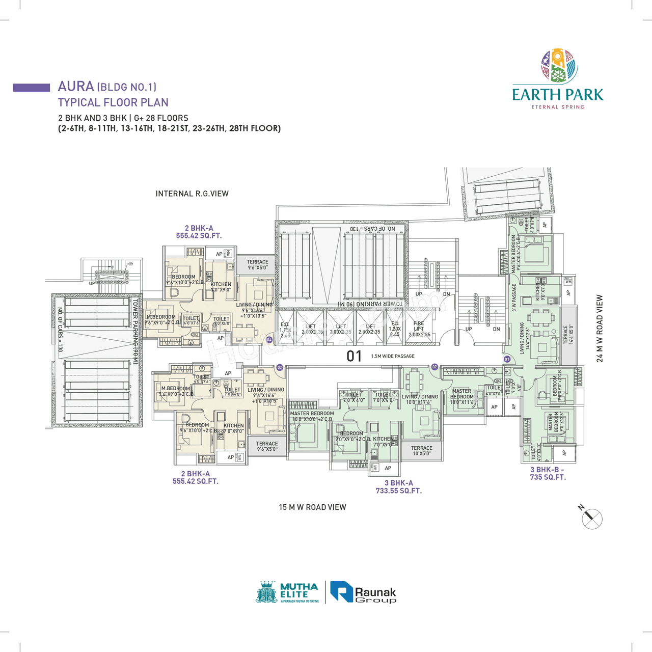 Raunak Earth Park Floor plan 2