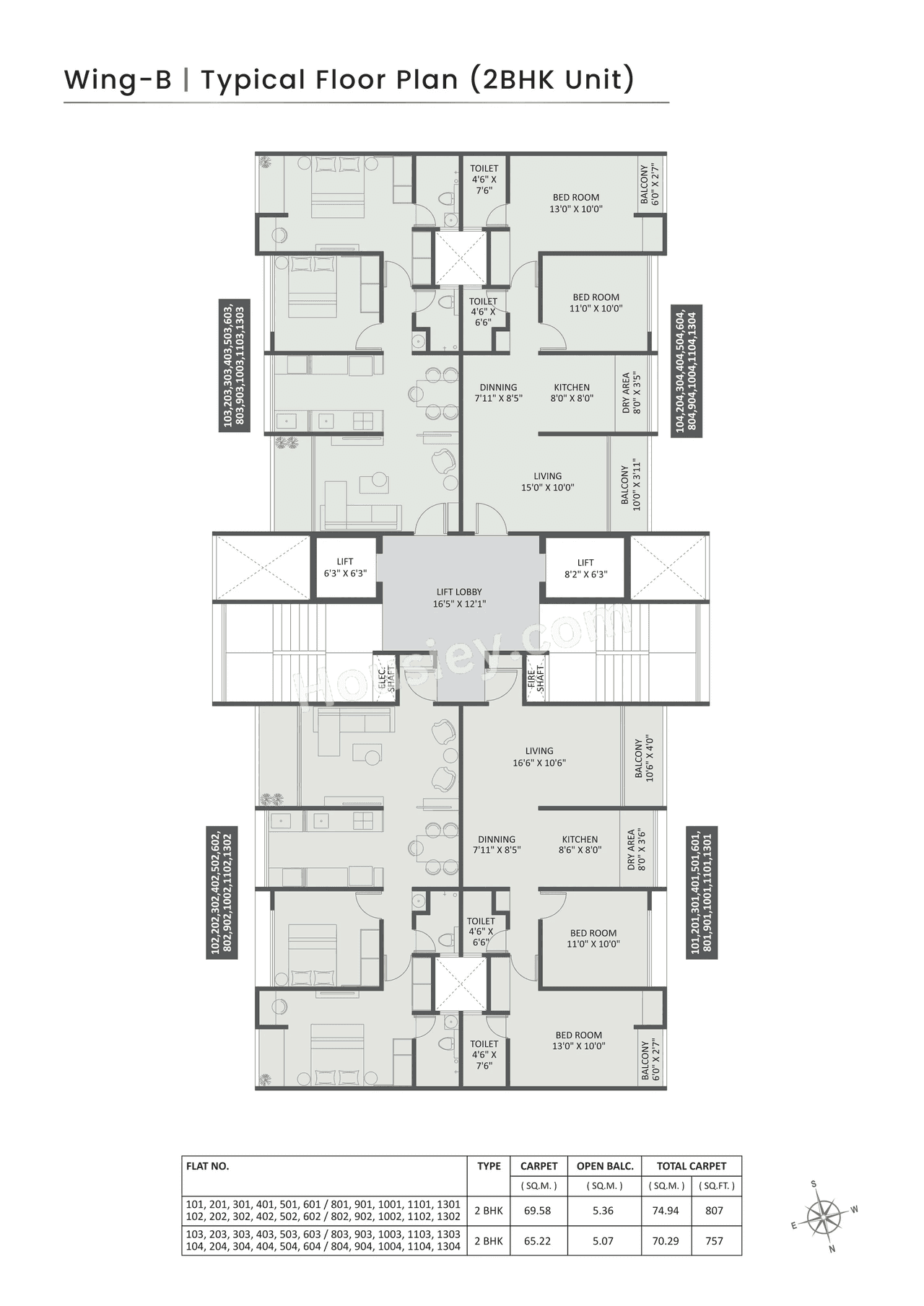 Ravima Royale Floor plan 1